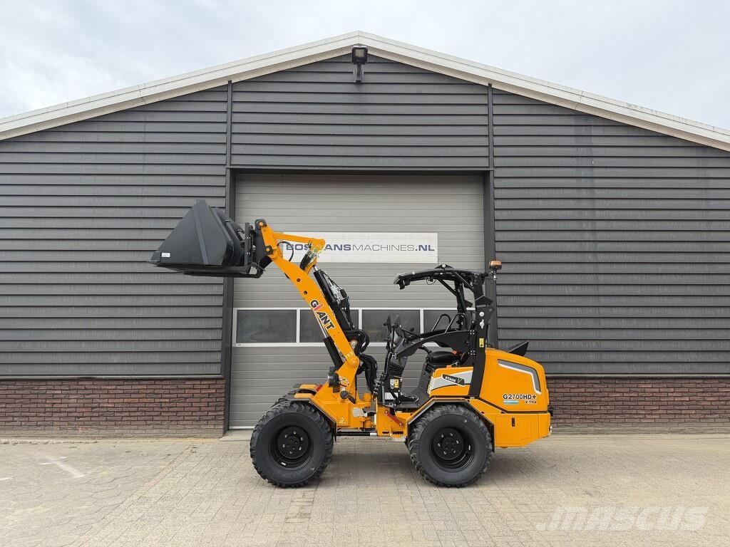 GiANT G2700 X-TRA HD+ minishovel GEEL (veel opties: tand Kolesni nakladalci