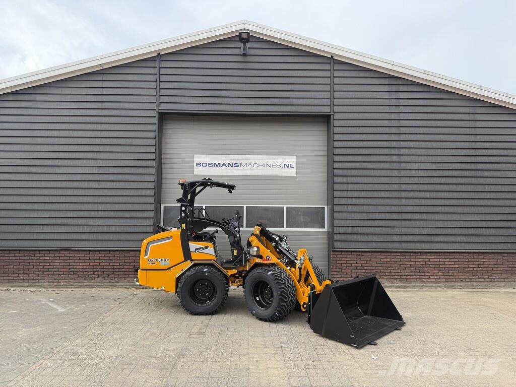 GiANT G2700 X-TRA HD+ minishovel GEEL (veel opties: tand Kolesni nakladalci