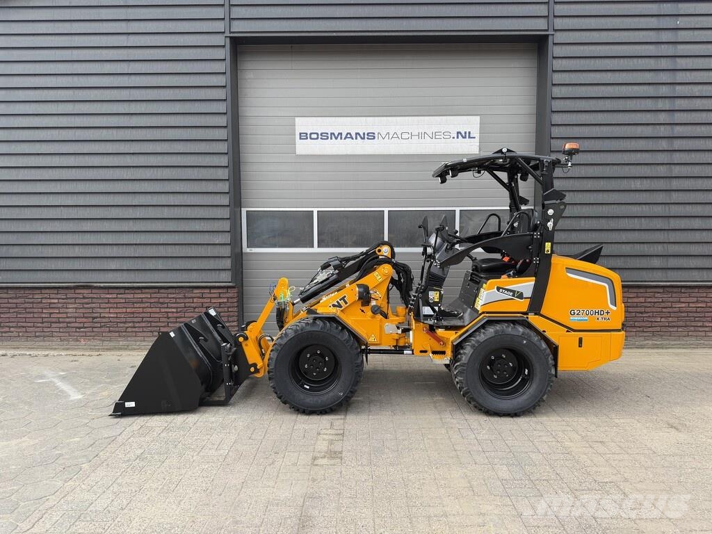 GiANT G2700 X-TRA HD+ minishovel GEEL (veel opties: tand Kolesni nakladalci