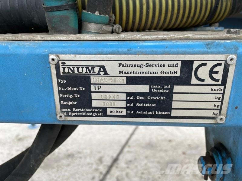 Inuma IUAS 3021 Aufbau für Unimog Pulverizadores arrastrados
