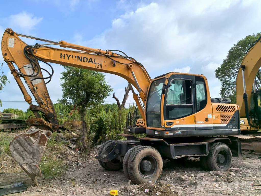 Hyundai r150w-9 Bagri na kolesih