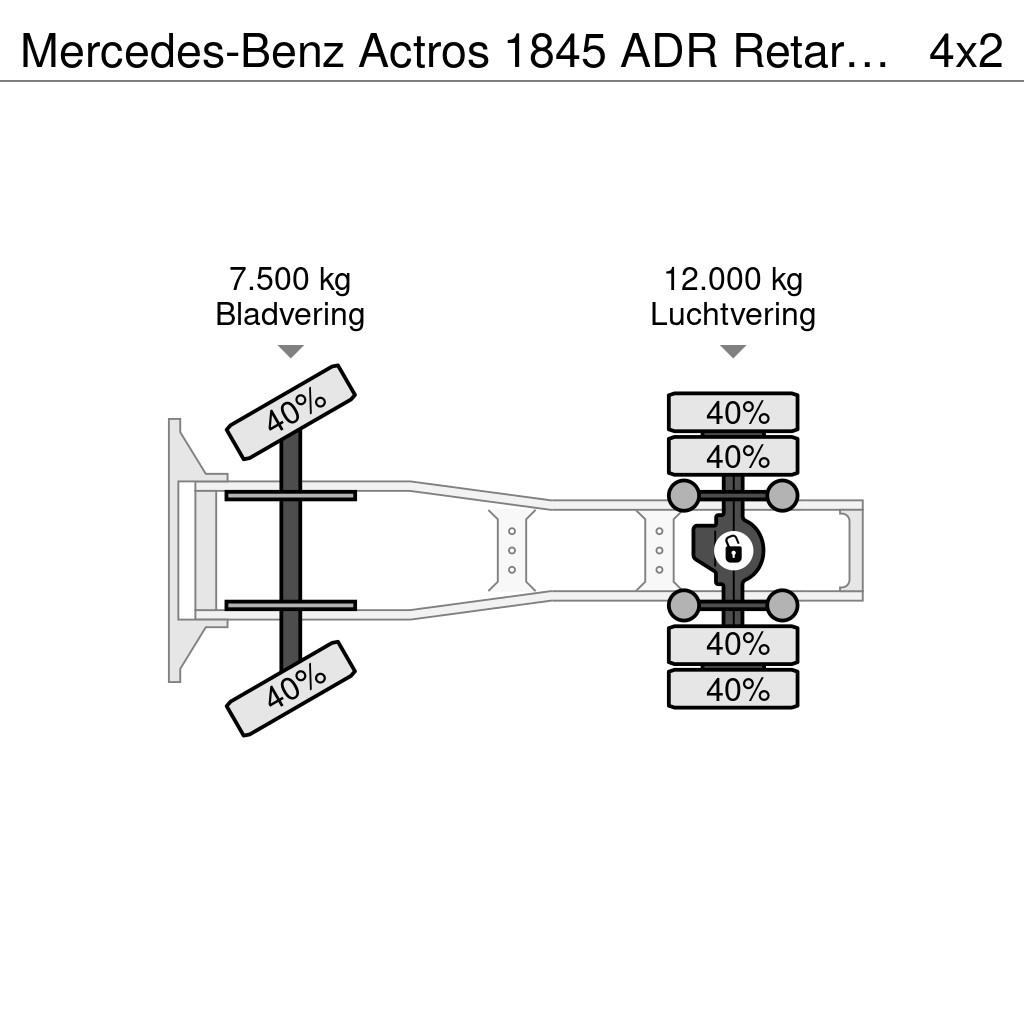 Mercedes-Benz Actros 1845 ADR Retarder Euro6D Full-Spoiler Prime Movers