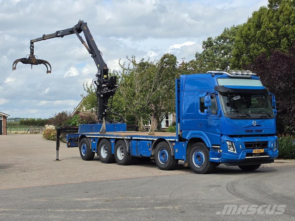 Volvo FM 500!!ROAD PLATE TRUCK!!10x4!!Drivable from the Guindastes todo-terreno