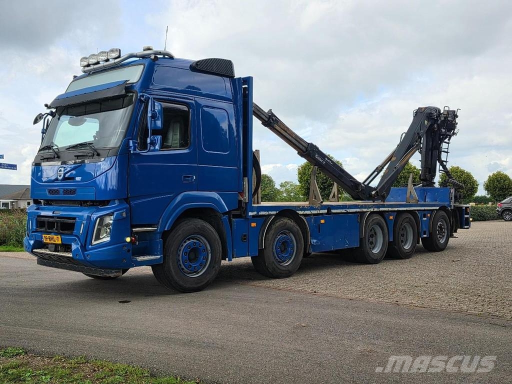 Volvo FM 500!!ROAD PLATE TRUCK!!10x4!!Drivable from the Guindastes todo-terreno