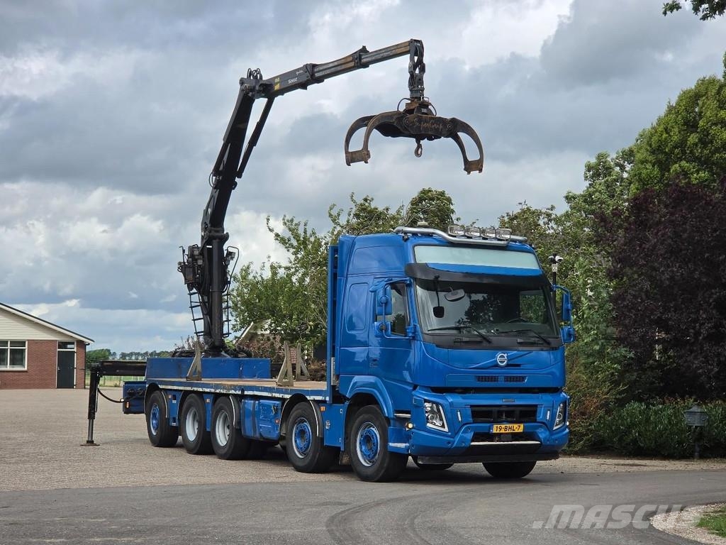 Volvo FM 500!!ROAD PLATE TRUCK!!10x4!!Drivable from the Guindastes todo-terreno