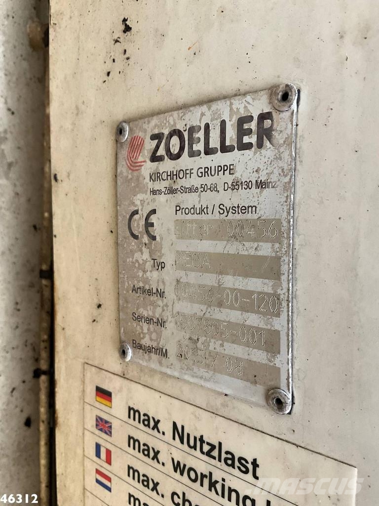 DAF FAG CF 290 Euro 6 Zoeller 20m³ Мусоровозы