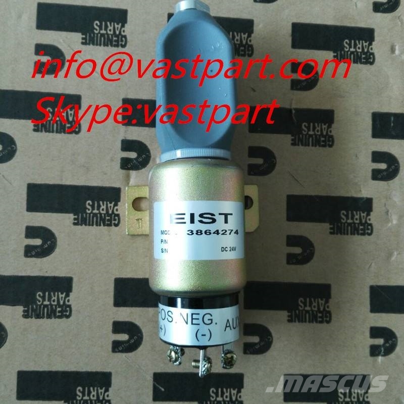 Cummins QSB6.7 Engine Stop Solenoid Valve 3864274 Moteur