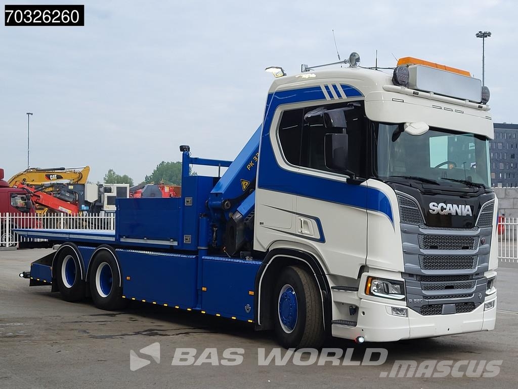 Scania R580 R 6X2 Abschleppwagen Palfinger PK33002 EH Cra Bergungsfahrzeuge