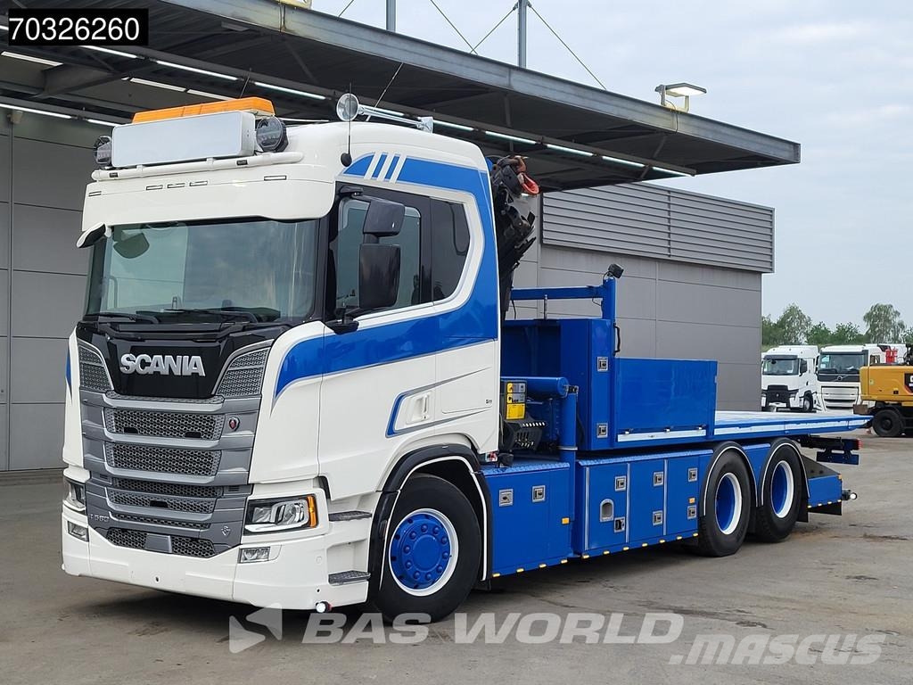 Scania R580 R 6X2 Abschleppwagen Palfinger PK33002 EH Cra Bergungsfahrzeuge