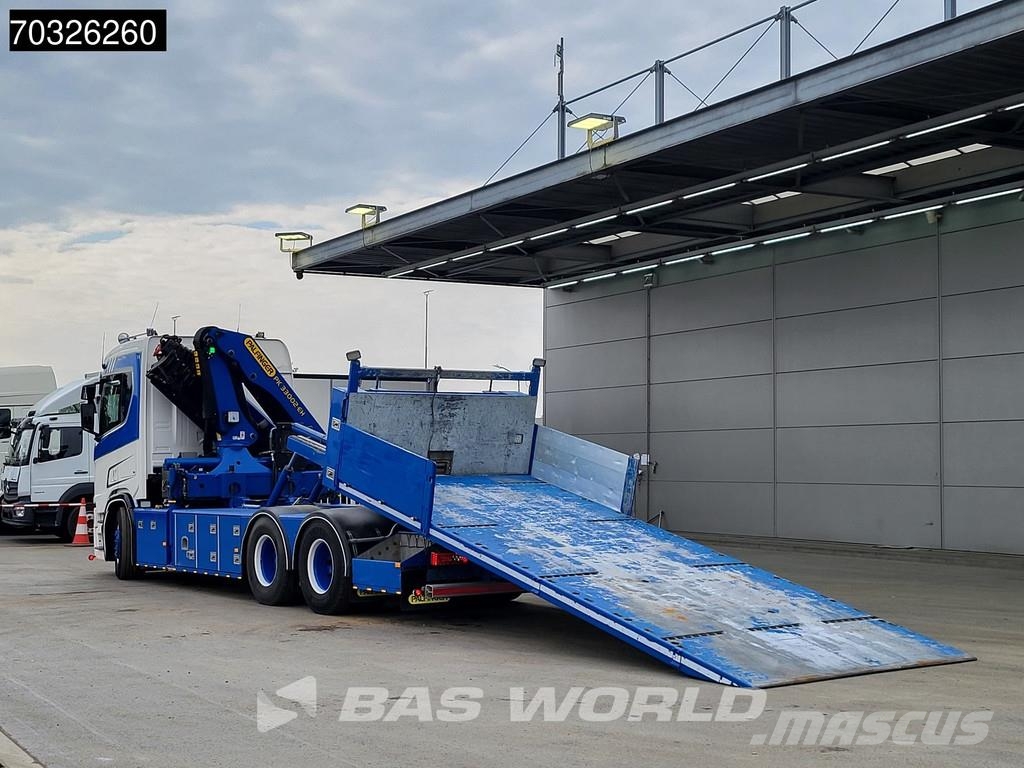 Scania R580 R 6X2 Abschleppwagen Palfinger PK33002 EH Cra Bergungsfahrzeuge
