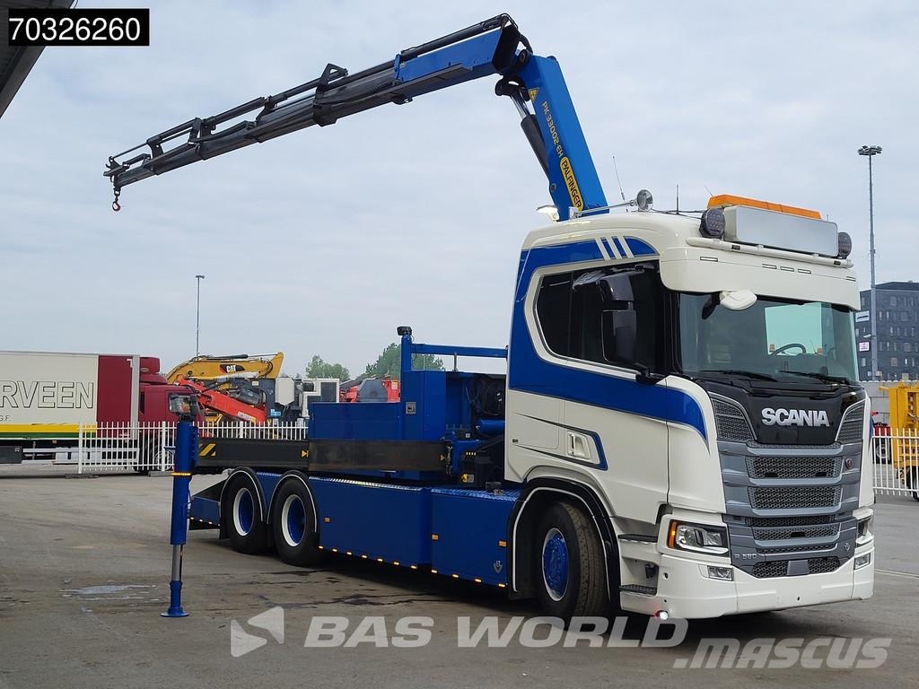 Scania R580 R 6X2 Abschleppwagen Palfinger PK33002 EH Cra Bergungsfahrzeuge