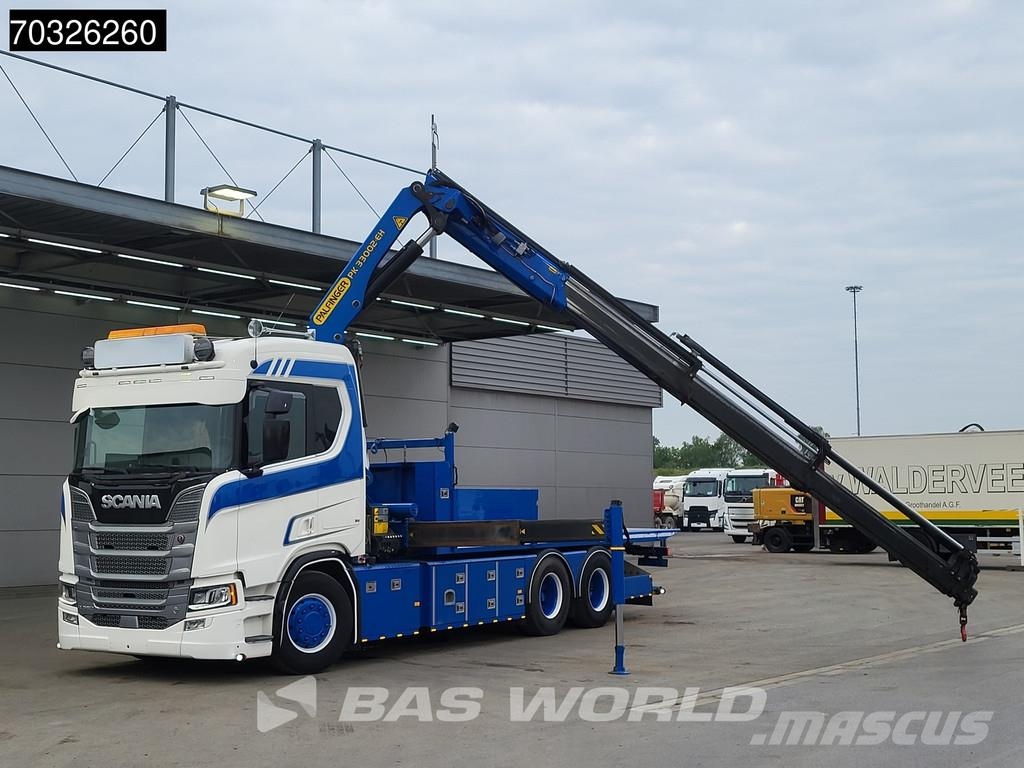 Scania R580 R 6X2 Abschleppwagen Palfinger PK33002 EH Cra Bergungsfahrzeuge