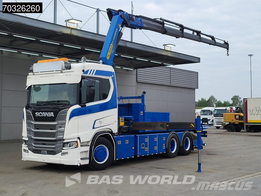 Scania R580 R 6X2 Abschleppwagen Palfinger PK33002 EH Cra Bergungsfahrzeuge