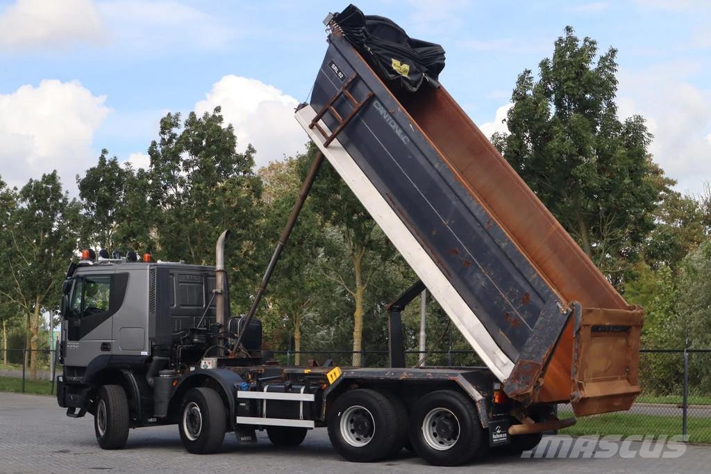 Iveco Trakker 500 41 TON | RETARDER | FULL STEEL | HUB R Lastbiler med tip
