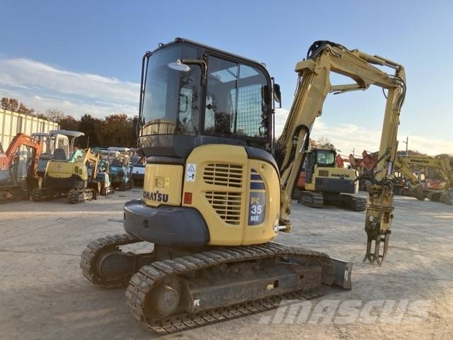 Komatsu PC35MR-3N1 Bagri goseničarji