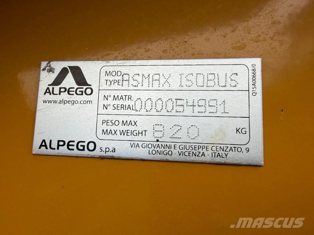 Alpego As max 곡물 탱크