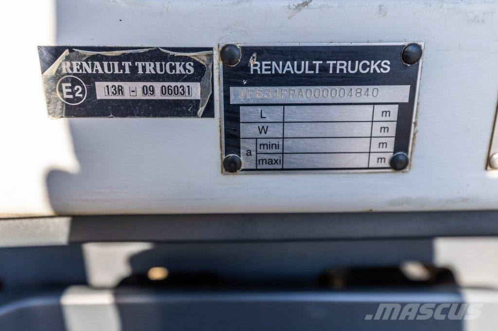 Renault KERAX 410 DXI+BENNE ENROCHEMENT HARDOX+INTARDER Bañeras basculantes usadas