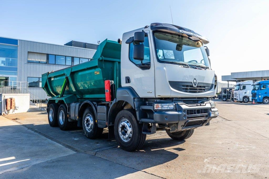 Renault KERAX 410 DXI+BENNE ENROCHEMENT HARDOX+INTARDER Bañeras basculantes usadas