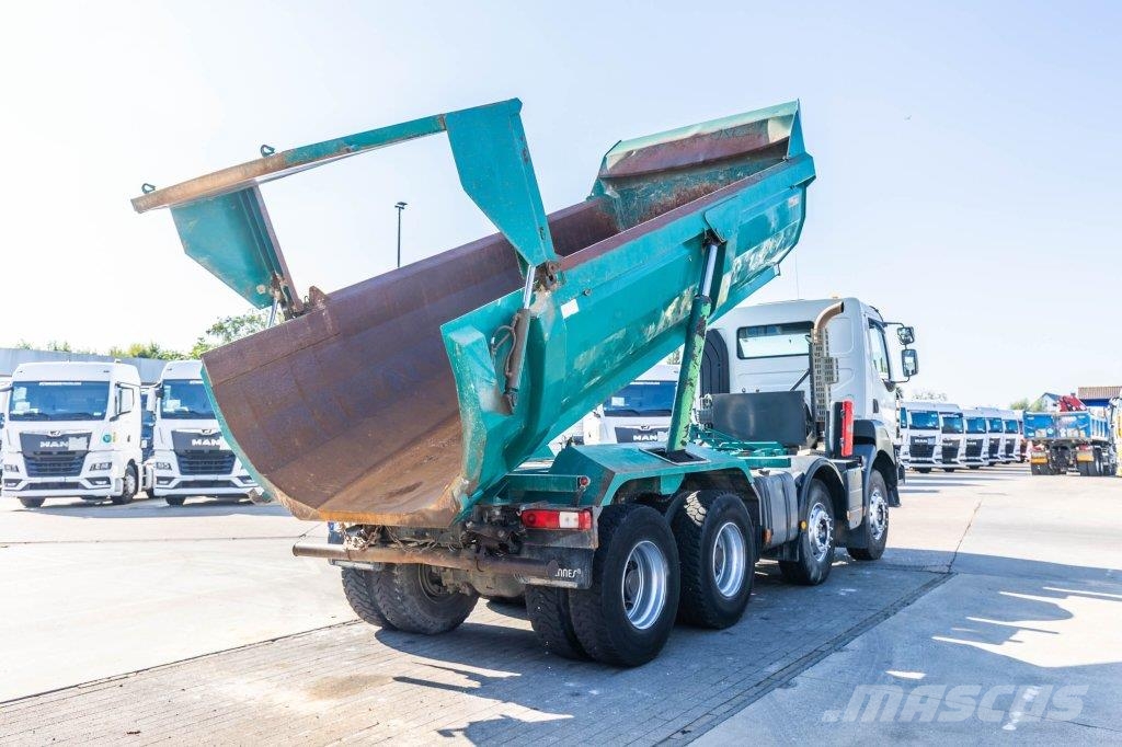 Renault KERAX 410 DXI+BENNE ENROCHEMENT HARDOX+INTARDER Bañeras basculantes usadas