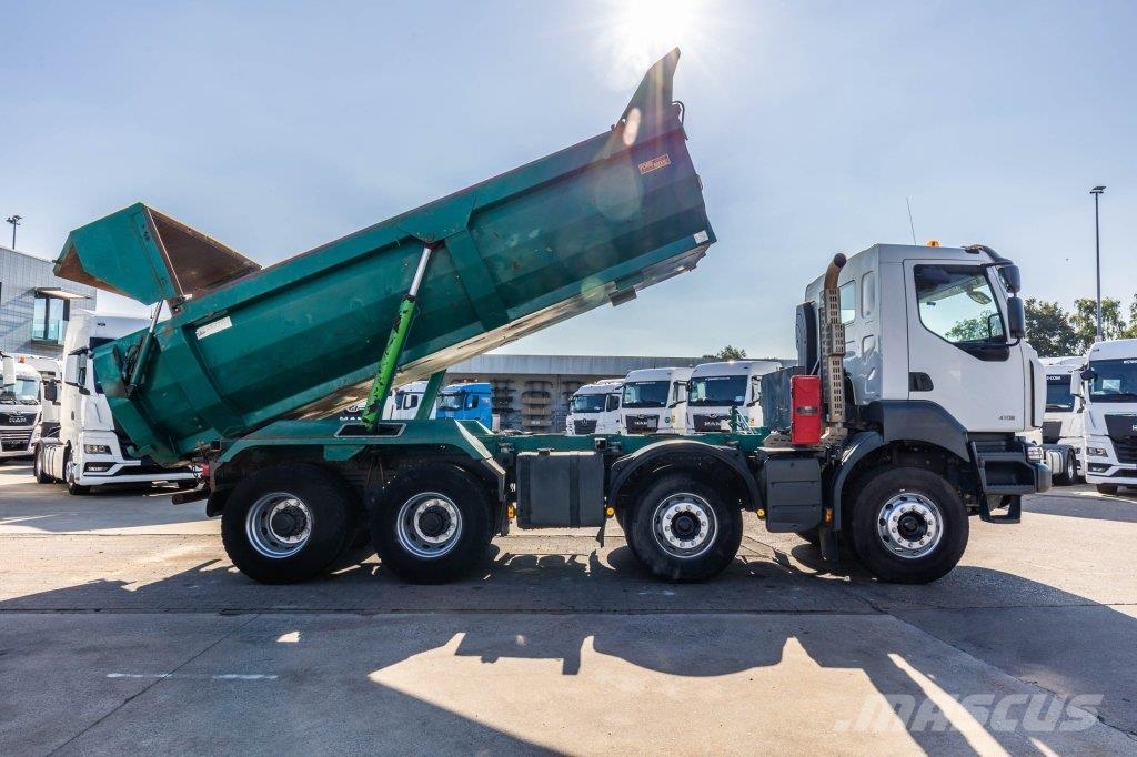 Renault KERAX 410 DXI+BENNE ENROCHEMENT HARDOX+INTARDER Bañeras basculantes usadas