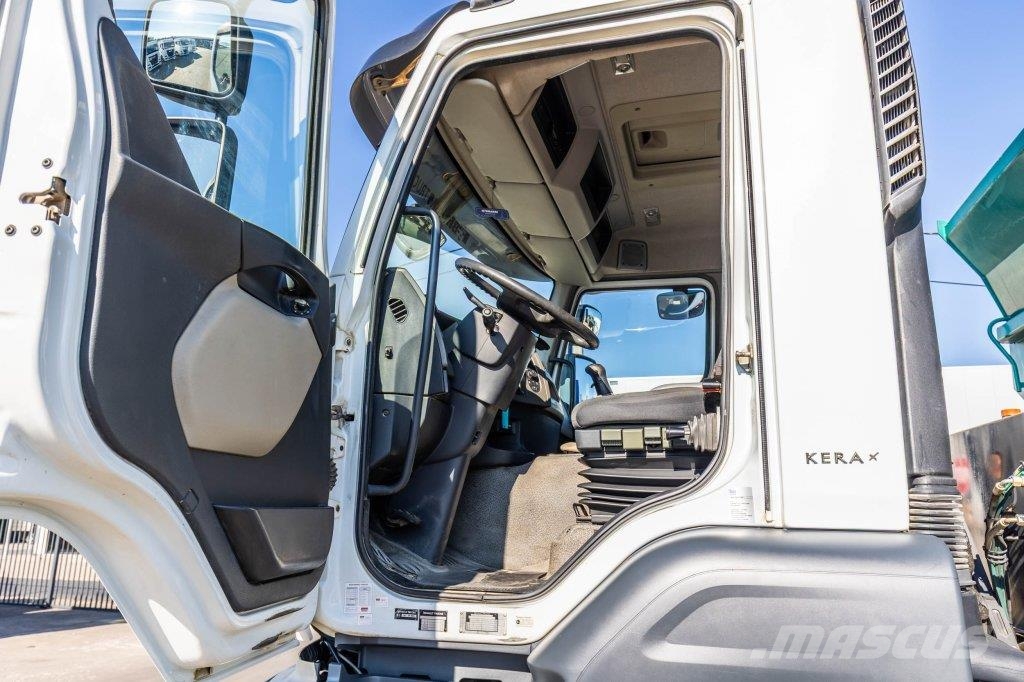 Renault KERAX 410 DXI+BENNE ENROCHEMENT HARDOX+INTARDER Savivarčių priekabų vilkikai