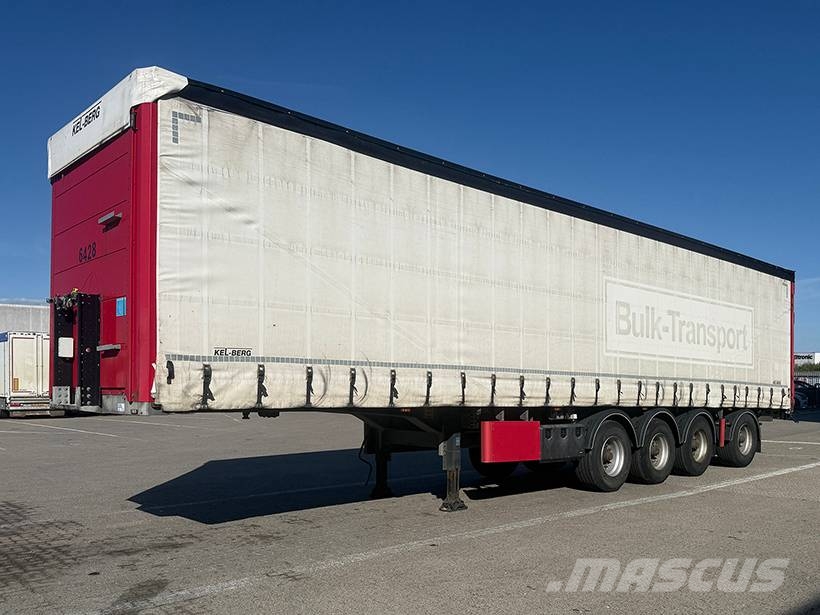 Kel-Berg 4 axle Curtainsider / 4 achse Planenauflieger Plachtové návěsy