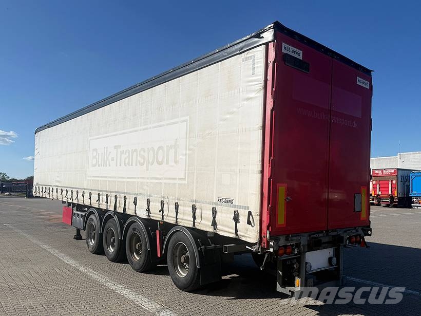 Kel-Berg 4 axle Curtainsider / 4 achse Planenauflieger Plachtové návěsy