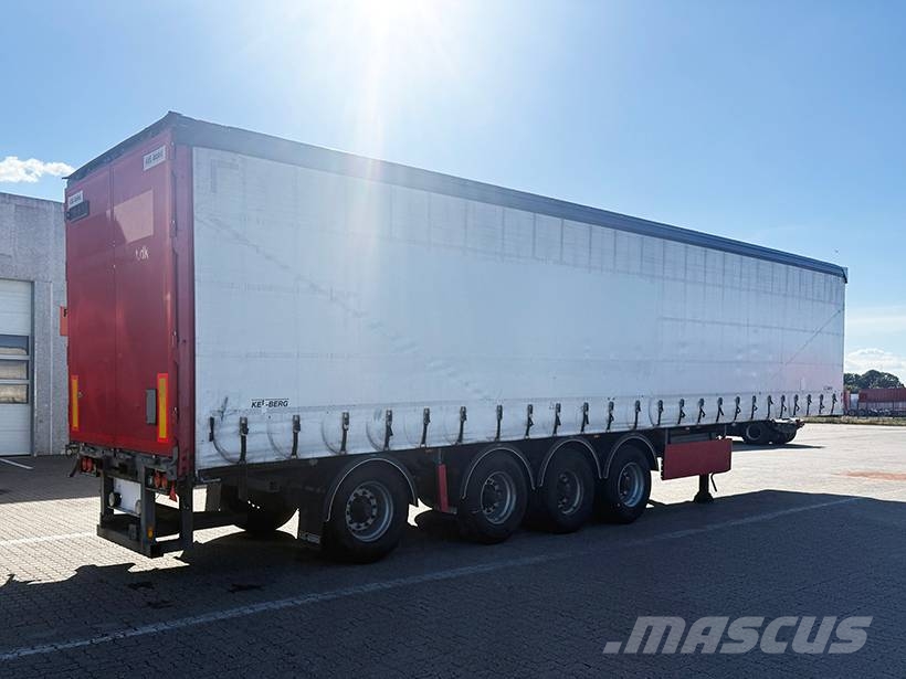 Kel-Berg 4 axle Curtainsider / 4 achse Planenauflieger Plachtové návěsy