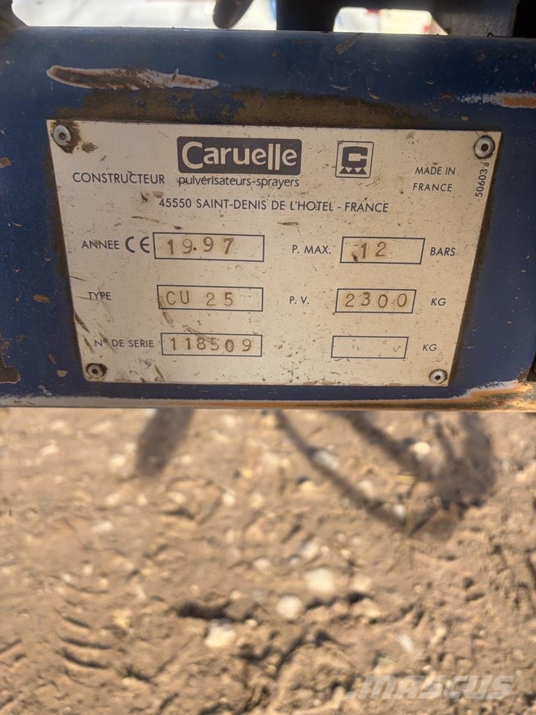 Caruelle Cu 25 Trailed sprayers