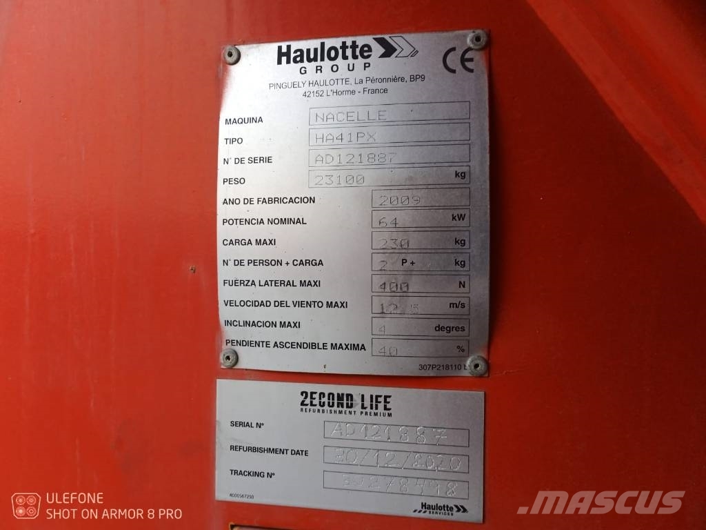 Haulotte HA 41 PX Коленчатые подъемники