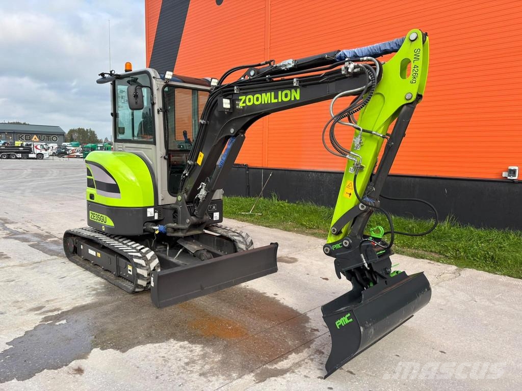 Zoomlion ZE35GU NEW / ALL BUCKET SET Mini kotrók < 7t