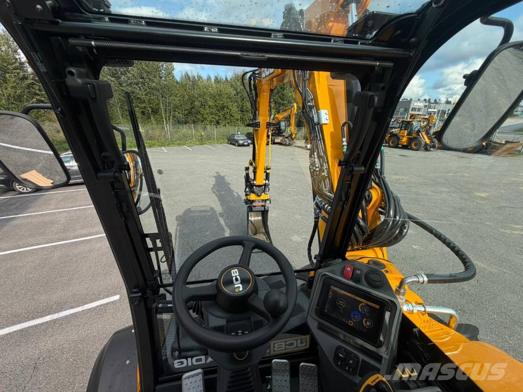 JCB 110 W Hydradig / Engon / Pyöräohjaus / Rasvari / Wielgraafmachines