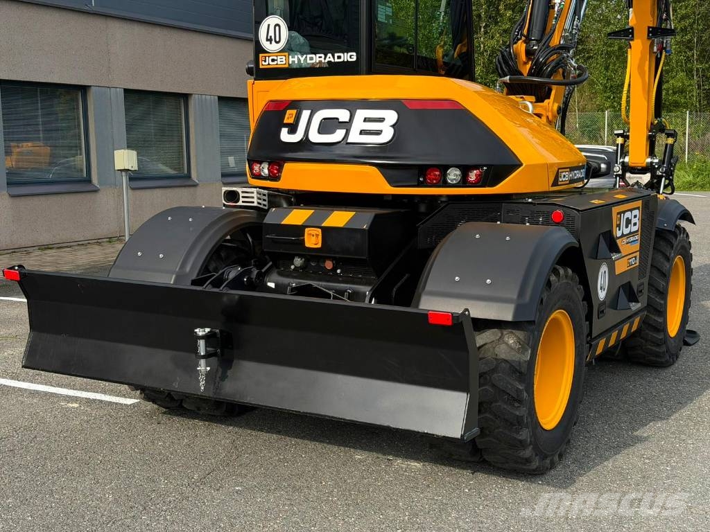 JCB 110 W Hydradig / Engon / Pyöräohjaus / Rasvari / Wielgraafmachines