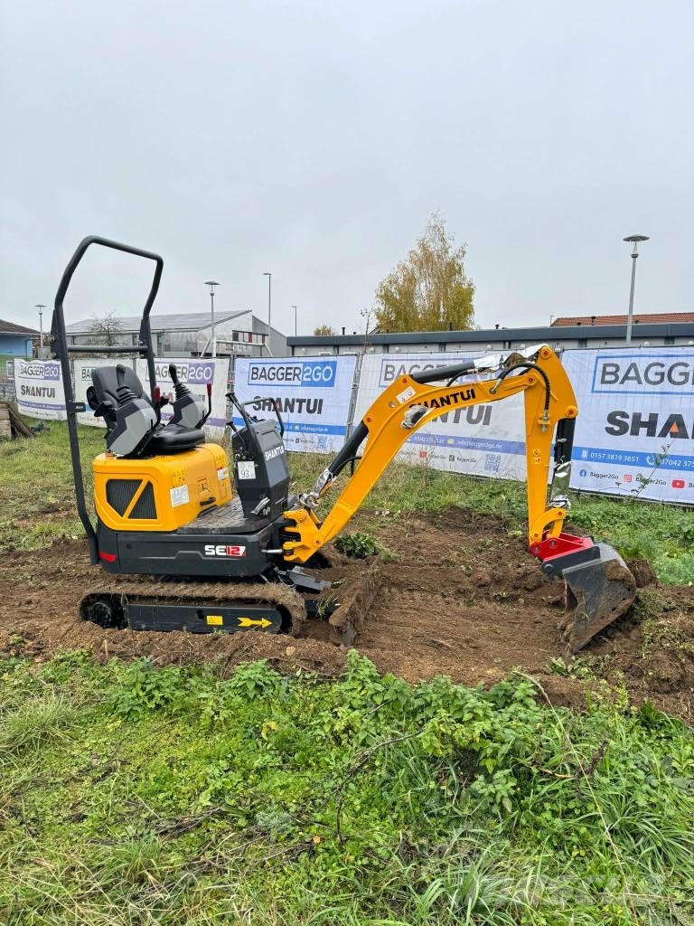 Shantui Minibagger 1,2t Kubota 3 Zyl. Yanmar Bobcat JCB Miniexcavadoras