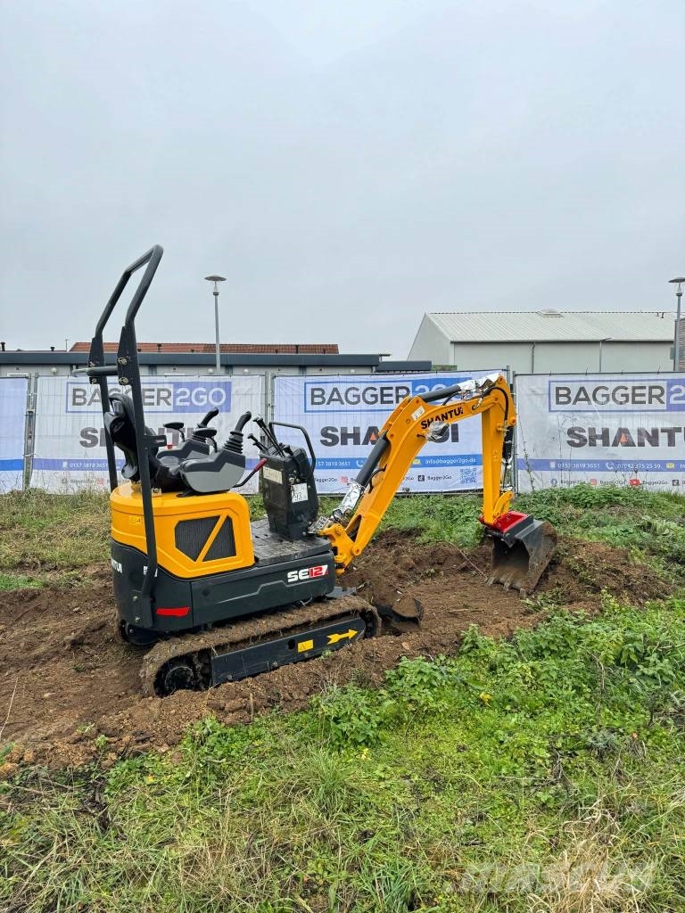Shantui Minibagger 1,2t Kubota 3 Zyl. Yanmar Bobcat JCB Miniexcavadoras