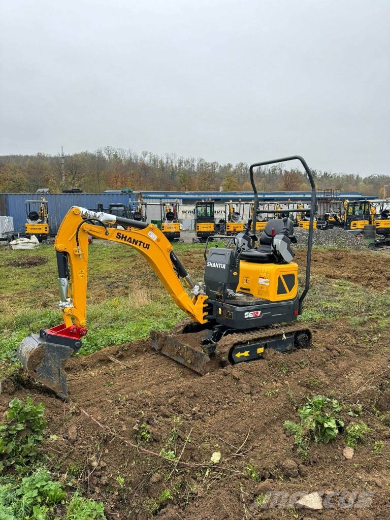 Shantui Minibagger 1,2t Kubota 3 Zyl. Yanmar Bobcat JCB Miniexcavadoras