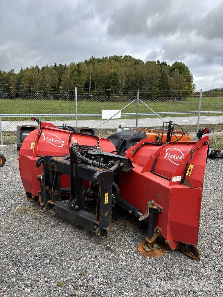 Tokvam VT 320 Stora BM/3-Punkt Snöröksskydd Sněžné pluhy, přední sněhové radlice