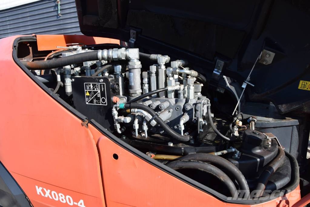Kubota KX 080-4 Малые экскаваторы 7т-12т
