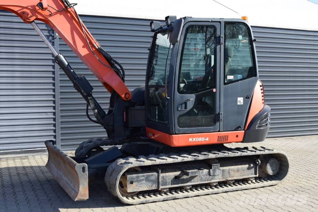 Kubota KX 080-4 Малые экскаваторы 7т-12т
