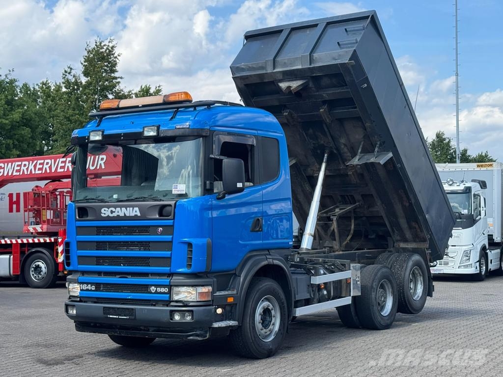 Scania R164-580 V8 6x2 Tipper / Full Steel / Manual / Ret شاحنات قلابة