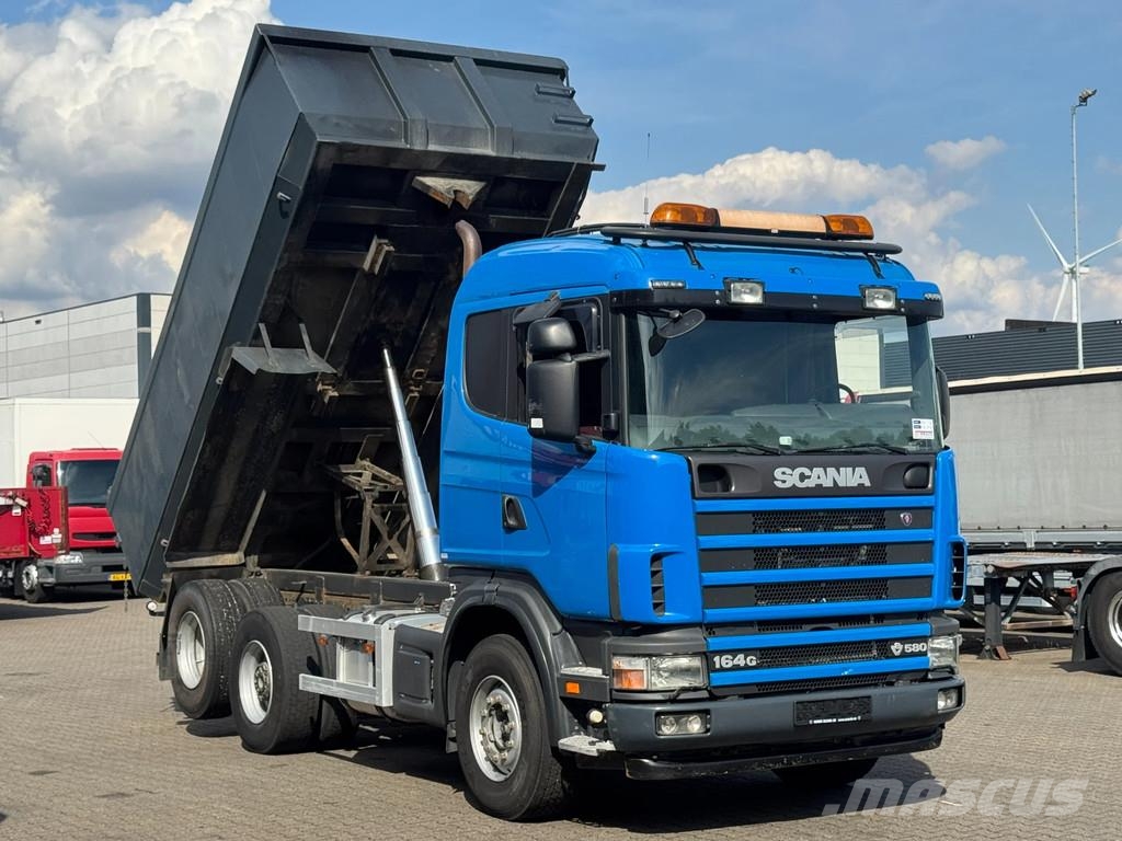 Scania R164-580 V8 6x2 Tipper / Full Steel / Manual / Ret شاحنات قلابة