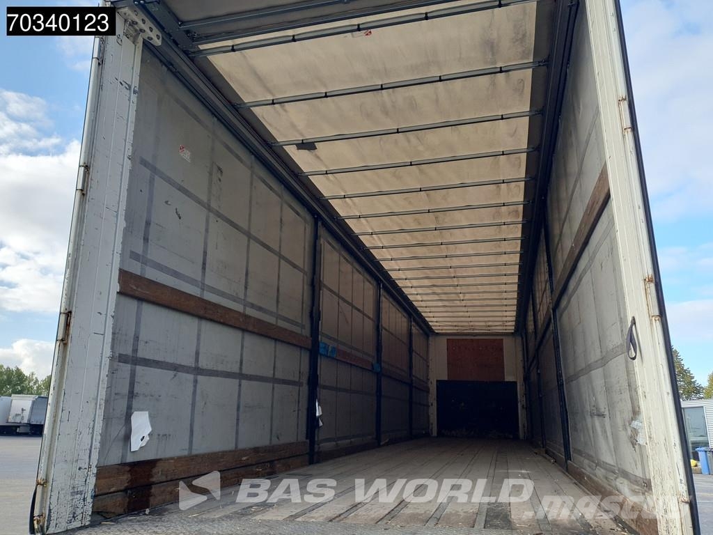 Lecitrailer 3E20 3 axles Lift Axle Hardwood Omega SAF Tents puspiekabes