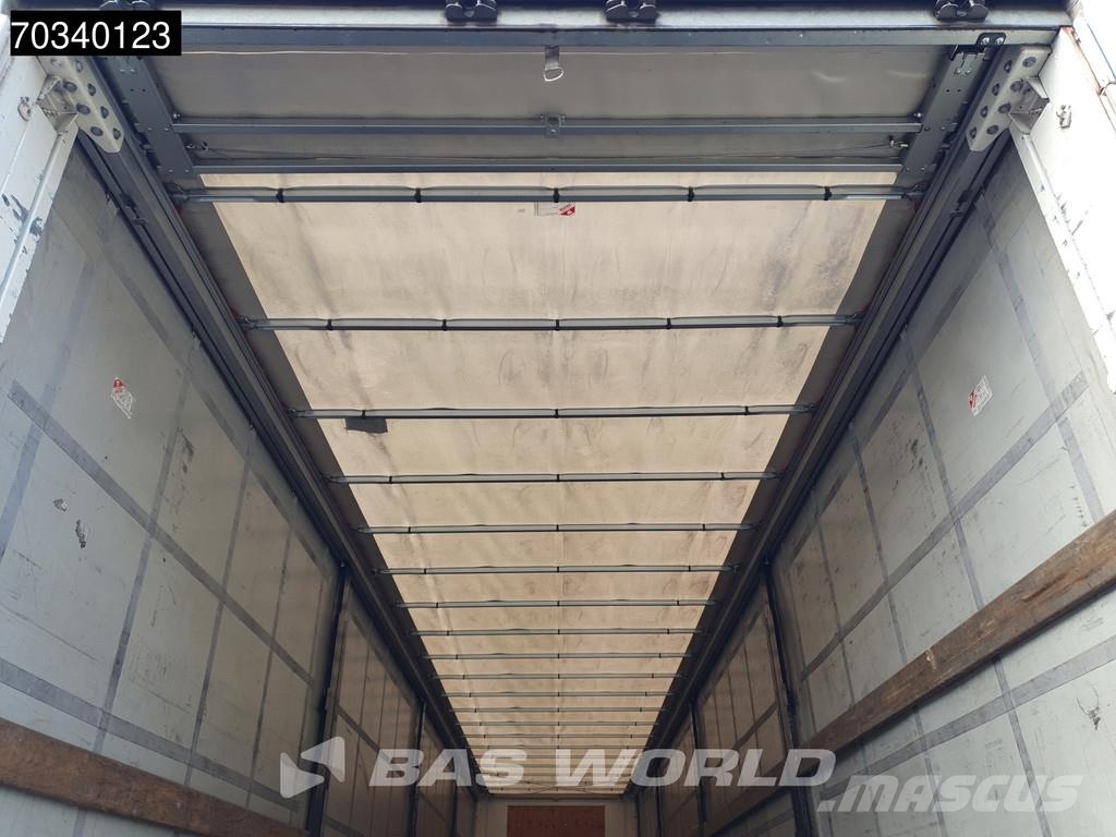 Lecitrailer 3E20 3 axles Lift Axle Hardwood Omega SAF Tents puspiekabes