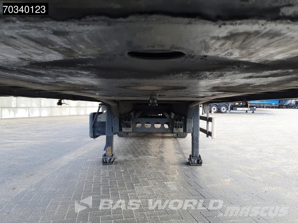 Lecitrailer 3E20 3 axles Lift Axle Hardwood Omega SAF Tents puspiekabes