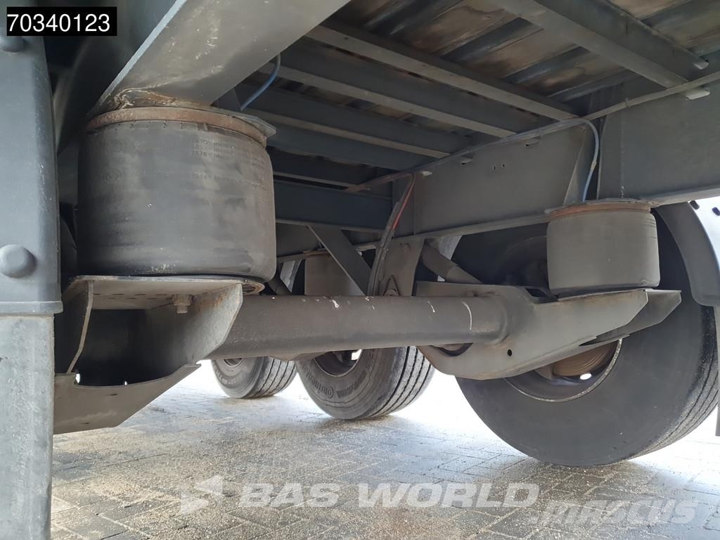 Lecitrailer 3E20 3 axles Lift Axle Hardwood Omega SAF Tents puspiekabes