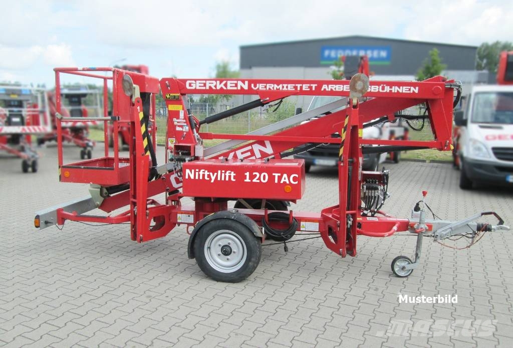 Niftylift 120TAC Trailer mounted platforms