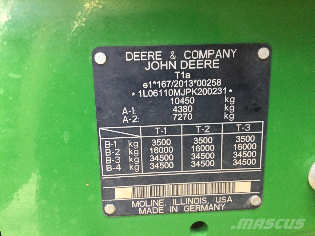 John Deere 6110M Tractors