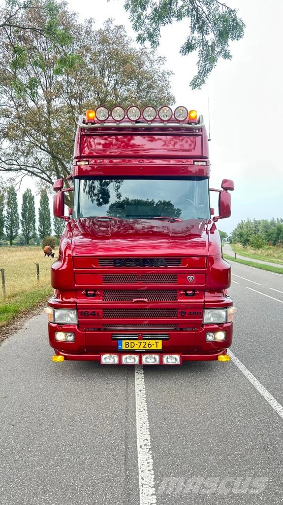 Scania T164-480 V8 Torpedo | Manual | Retarder | hydrauli Седельные тягачи