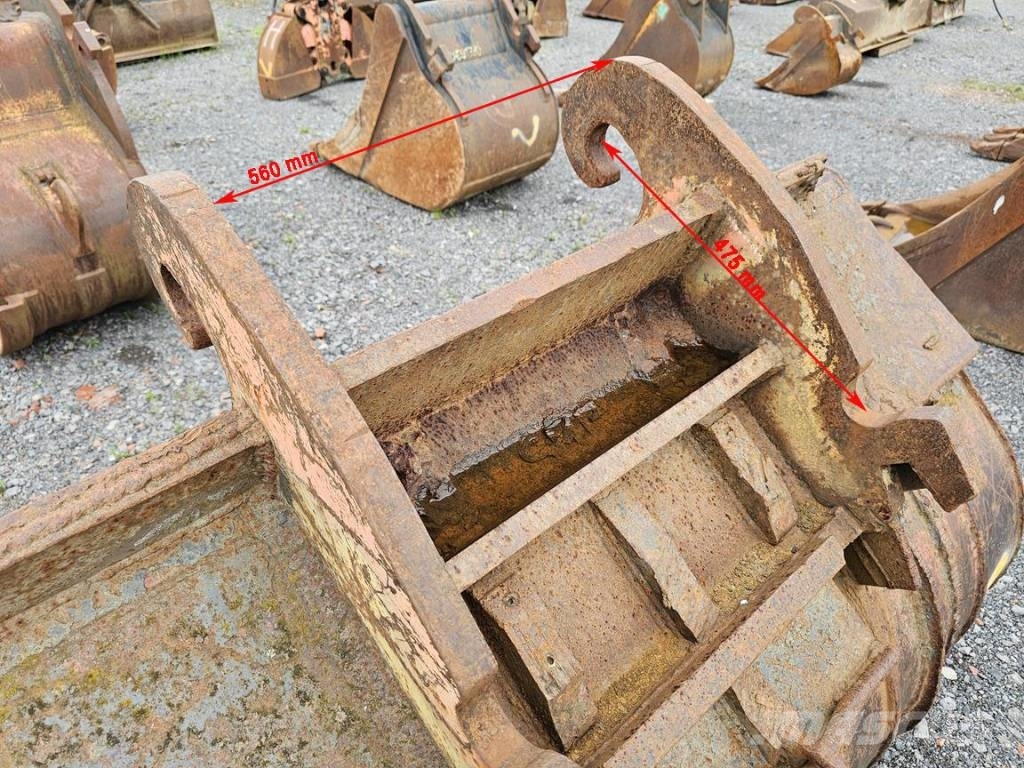 Verachtert CW 40 łyżka podsiębierna | digging bucket Utovarne korpe