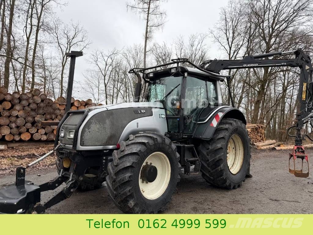 Valtra T 191 Martimex 2x 8T Jake Rahmen Kran 8m Лесохозяйственные тракторы